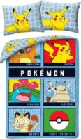 Pokémon Harcra készen kétrészes pamut ágynemű garnitúra (140 x 200 cm)