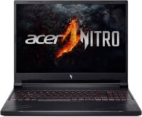Acer Nitro V ANV16-41-R51J Laptop Fekete (16" / Amd Ryzen AI 7-8845HS / 16GB / 1TB SSD / Nvidia RTX 4060 8GB)
