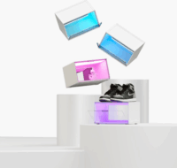 Nanoleaf X Fantaqi EXPO Smart LED Display Dekorációs Fénypanel Kezdő készlet (4 db / csomag)