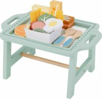 Tooky Toy Fa reggeliző asztalka kiegészítőkkel