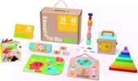 Tooky Toy 40 darabos fa Fejlesztő játékcsomag szett