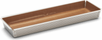 De Buyer Form Rett. Forato Téglalap alakú perforált tepsi 35 x 10,5 x 3,5cm - Inox