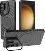 Samsung S25 Ultra mágneses Telefon tok - Fekete