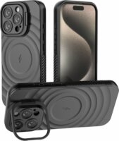 Apple Iphone 16 Pro mágneses Telefon tok - Fekete