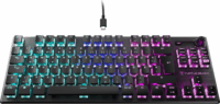 Turtle Beach Vulcan TKL AIMO Mechanikus Vezetékes Gaming Billentyűzet DE - Fekete