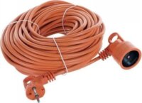 Acar PS-2P H05VV-F Kültéri hosszabbító kábel 30m - Narancssárga