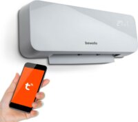 Bewello BW2103B Smart Fali Hősugárzó 1000/2000W - Szürke