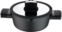Bergner BG-35912 Ion Plus lábas fedővel 28 cm 5,5L - Fekete