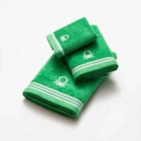 Benetton BE-0834GR 3 részes törülköző szett - Zöld