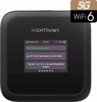 Netgear MH3150-100EUS Hordozható 4G LTE / 5G WiFi 6 5185mAh Router - Fekete