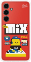 Samsung Galaxy S24 FE Telefon tok - Piros/Mintás