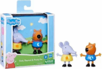 Hasbro Peppa malac legjobb barátai játékfigurák 2 db - Emily elefánt & Freddy róka