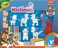 Crayola Washimals Kimosható Mancs őrjárat figura matricákkal (5 db/csomag)