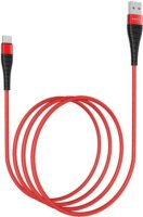 Borofone BX32 USB-A apa - USB-C apa Adat- és Töltőkábel 1m - Piros