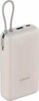 Xiaomi BHR8851GL Powerbank integrált kábellel USB-A + USB-C / 20000mAh 33W - Bézs