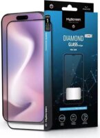 MyScreen Diamond Glass Lite Edge iPhone 16 Pro kijelzővédő üveg - Fekete