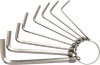 Deli Tools EDL3100 Imbuszkulcs készlet, 1,5-10mm - 10db / csomag