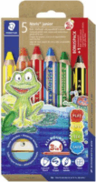 Staedtler Noris® junior 140 5 színű Színes ceruza készlet grafitceruzával és hegyezővel