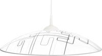Light4you LY-6073 Tetrix D400 Függő Mennyezeti Lámpatest - Fehér / Fekete