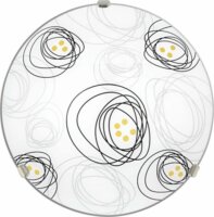 Light4you LY-6081 Vulcan 30 Mennyezeti Lámpatest - Fehér / Fekete