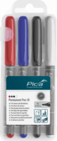 Pica Permanent marker 1,0mm - Vegyes színek (4db/csomag)