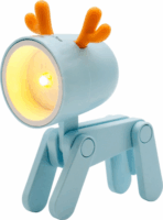RealPower 486311 Akkus Szarvas LED Zseblámpa - Kék