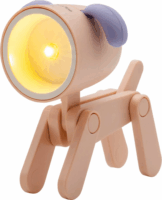 RealPower 486314 Akkus Kutya LED Zseblámpa - Rózsaszín