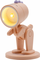 RealPower 486319 Akkus Dino LED Zseblámpa talppal - Rózsaszín