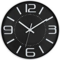 Secco S-TS9215-71 Analóg Falióra Ø 29cm - Fekete