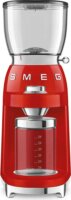 Smeg 50's Style Elektromos Kávéörlő Kávédaráló 350g 150 Watt - Piros