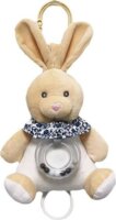 Tulilo Zenélő nyuszi plüssfigura 18 cm - Bézs