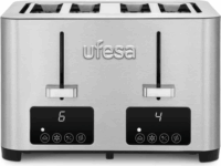 Ufesa Quartet Delux Digitális 4 szeletes kenyérpirító 150W - Inox