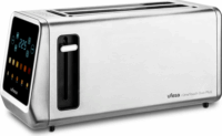 Ufesa One Touch Duo Plus Digitális 2 szeletes kenyérpirító 1450W - Inox / Fekete