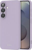 Crong Samsung Galaxy S25 Szilikon Telefon tok - Lila