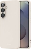 Crong Samsung Galaxy S25 Szilikon Telefon tok - Bézs