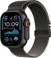 Apple Watch Milánói Szíj 49mm - Fekete Titán M