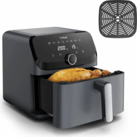 Tefal EY855BE0 Easy Fry Mega AirFryer Forrólevegős sütő 7,5L 1700 Watt - Fekete