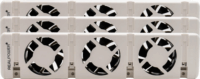 RealPower HL-3 Fűtésrásegítő ventilátor (3db) - Fehér
