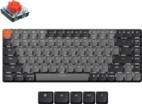 Keychron K3X-A1 Red Switch Wireless USB-C Mechanikus Billentyűzet ANSI - Fekete/Szürke