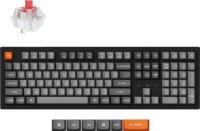 Keychron K10M-B1 Red Switch Wireless USB-C Mechanikus Billentyűzet ANSI - Fekete/Szürke