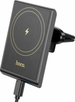 HOCO HW19 Precious 4,5-7" Mobiltelefon autós tartó/töltő - Fekete