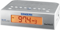 Sangean RCR-5 Asztali Rádiós ébresztőóra Digitális kijelzővel - Ezüst