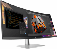HP 37.5" 8K167E9 Series 7 Pro 21:9 WQHD+ IPS LED Ívelt Monitor - Fekete / Ezüst