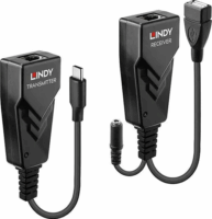 Lindy 43390 USB 2.0 Extender UTP Cat.6 Jeltovábbító 100m