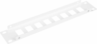 Equip EZKP-10-G 10" Keystone Patch Panel 8 port - Szürke (Üres)