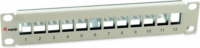 Equip 769330 10" Keystone Patch Panel 12 port - Szürke