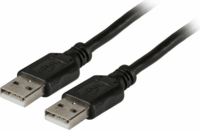M-CAB K5253SW.0.5 USB-A apa - USB-A apa 2.0 Kábel 0.5m - Fekete