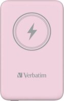 Verbatim MCP-10 Powerbank USB-C / Magsafe 10000mAh 20W - Rózsaszín