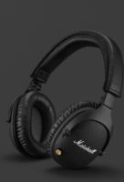 Marshall Monitor II Vezetékes + Wireless Bluetooth Fejhallgató Headset - Fekete