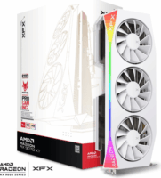 XFX Radeon RX 9070 XT 16GB GDDR6 Mercury OC Videókártya - Fehér